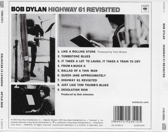 Bob Dylan: Highway 61 Revisited - CD | Opus3a
