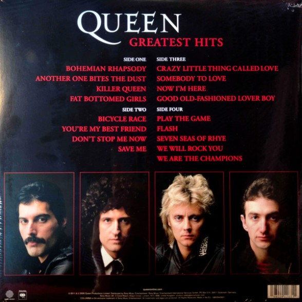 Queen: Greatest Hits (Half Speed Mastering) - Plak Foto #2