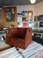 Ahşap Plak Sandığı 12" LP (KOYU CEVİZ)