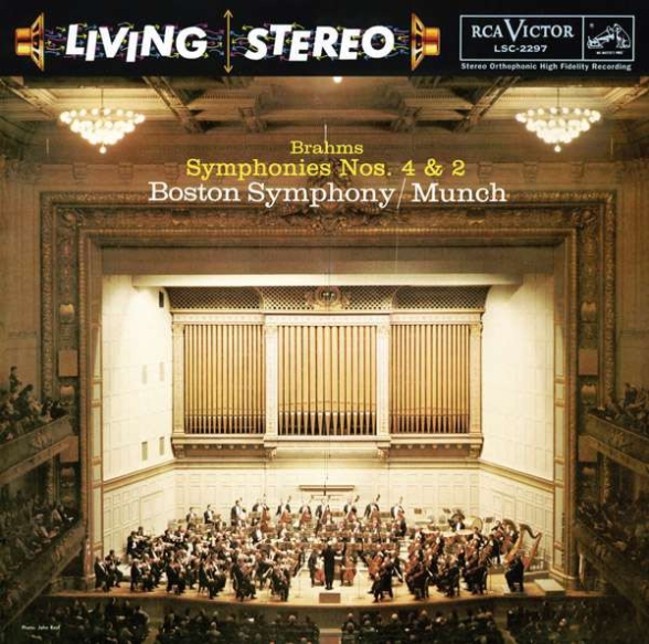 Charles Munch, Boston Symphony Orchestra: Brahms: Symphonies No. 4 in E Minor, Op. 98 & No. 2 in D Major, Op. 73 - CD Foto #1