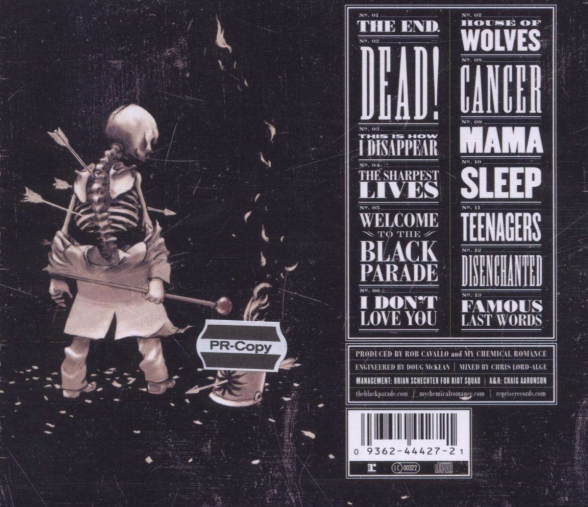 My Chemical Romance: The Black Parade - CD | Opus3a