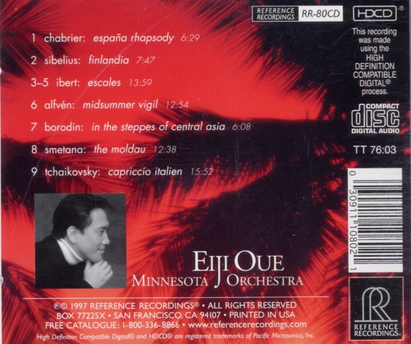 Minnesota Orchestra, Eiji Oue: Minnesota Orchestra - Ports of Call - CD & HDCD Foto #2