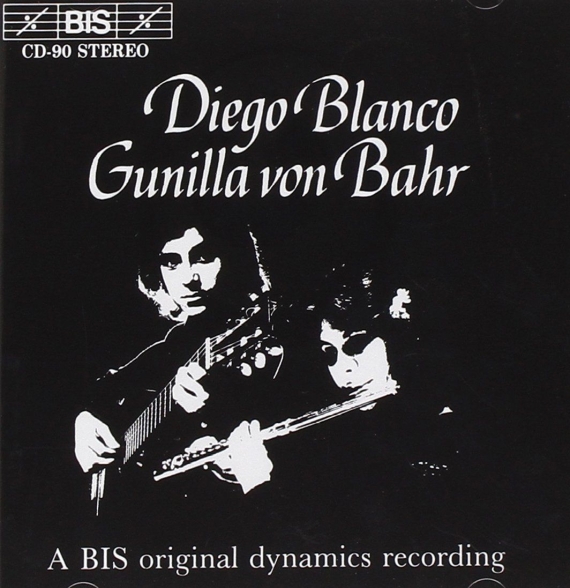 Gunilla von Bahr, Diego Blanco: Gunilla von Bahr & Diego Blanco - Music for Flute and Guitar - CD Foto #1