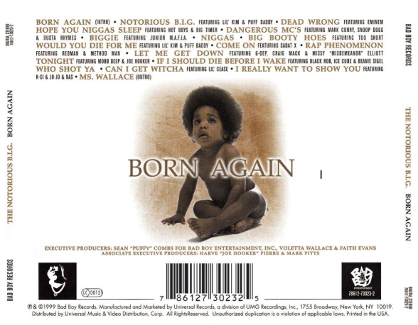The Notorious B. I. G: Born Again - CD Foto #2