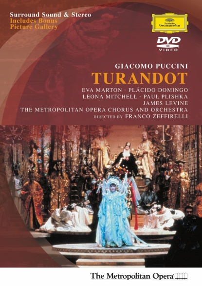 Eva Marton, James Levine, Leona Mitchell, Paul Plishka, Plácido Domingo, The Metropolitan Opera Orchestra and Chorus: Puccini: Turandot - DVD Foto #1
