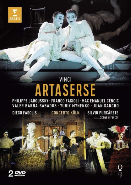 Philippe Jaroussky, Max Emanuel Cencic, Valer Barna-Sabadus, Franco Fagioli, Concerto Köln , Diego Fasolis: Leonardo Vinci: Artaserse - DVD Foto #1