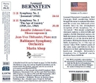 Baltimore Symphony Orchestra, Marin Alsop: Bernstein: Symphony No.1,2 - CD Foto #2