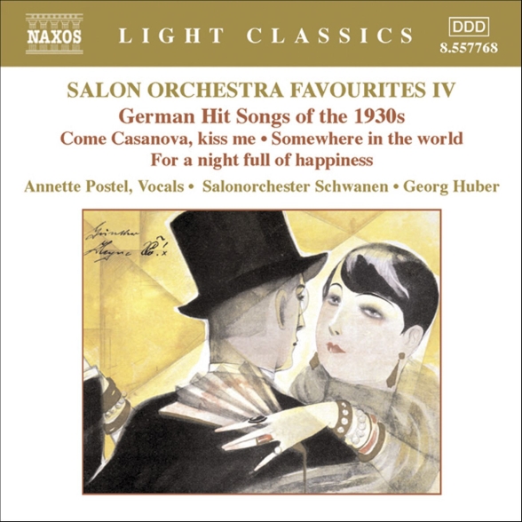 Salon Orchestra Favourites, Vol. 4: German Hit Songs of the 1930S - CD Foto #1