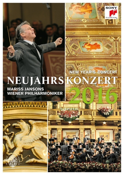 Mariss Jansons, Wiener Philharmoniker: New Year's Concert 2016 - DVD Foto #1