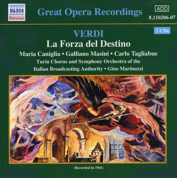Verdi: Forza Del Destino (La) (Tagliabue, Caniglia) (1941) - CD Foto #1