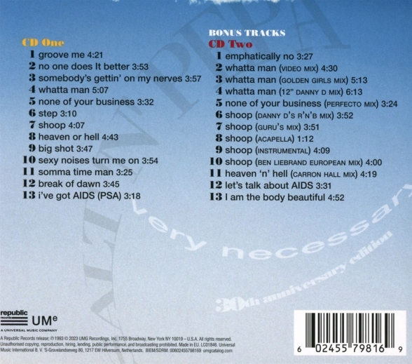 Salt'N'Pepa: Very Necessary (30th Anniversary Edition) - CD Foto #2