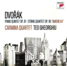 Teodora Gheorghiu, Carmina Quartet: Dvorak: Piano Quintet Op. 81 \ Strin G Quartet Op. 96, "American" - CD Foto #1