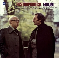 Mstislav Rostropovich: Dvořák, Saint-Saëns: Cello Concerto - Plak