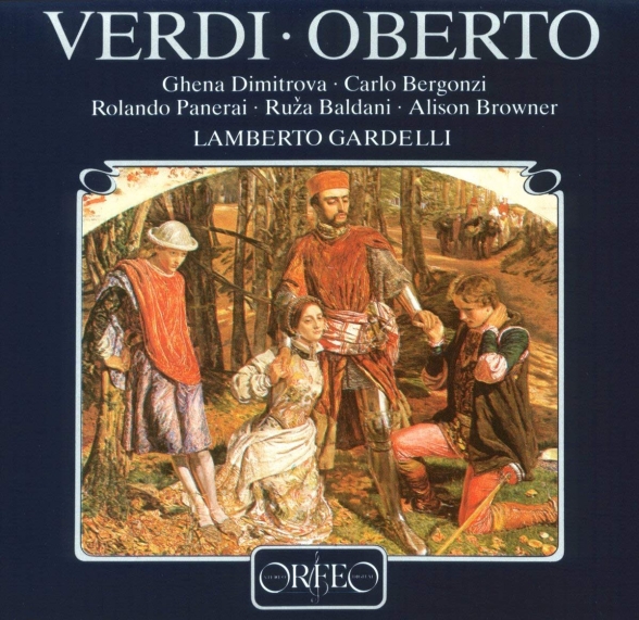 Münchner Rundfunkorchester, Lamberto Gardelli: Verdi: Oberto - Plak Foto #1