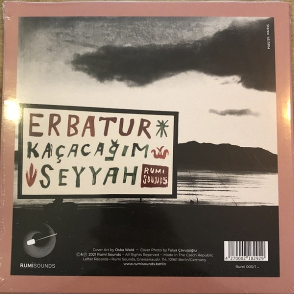 Erbatur: Kaçacağım / Seyyah - Single Plak Foto #2