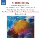 Robert Craft: Schoenberg, A.: Chamber Symphony No. 2 / Die Gluckliche Hand / Wind Quintet - CD Foto #1