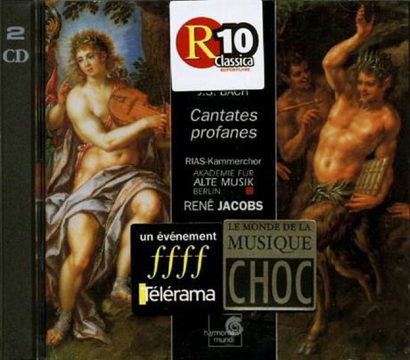 RIAS Kammerchor, Akademie für Alte Musik Berlin, René Jacobs: J.S. Bach: Cantatas Profanes - CD Foto #1
