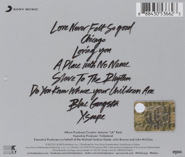 Michael Jackson: Xscape - CD | Opus3a