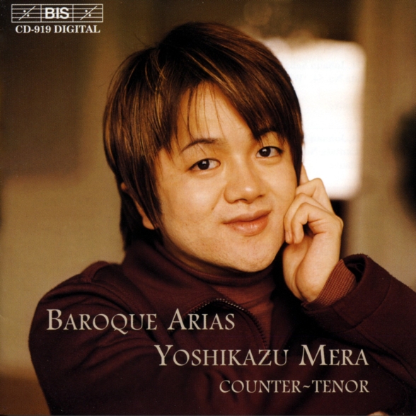Yoshikazu Mera: Baroque Arias for counter-tenor - Vol.1 - CD Foto #1