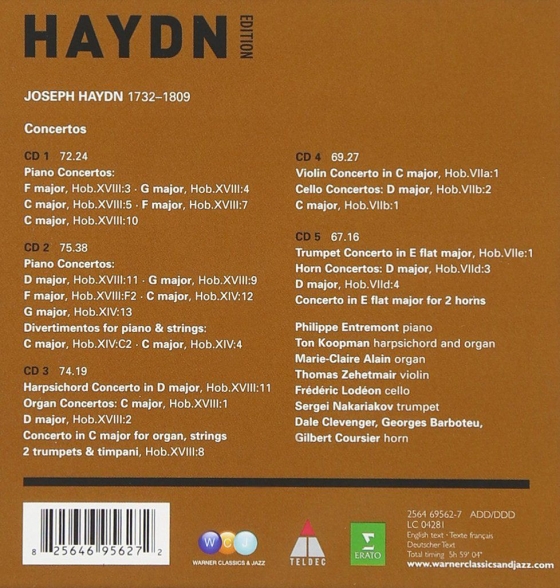 Haydn: Vol.8 - Concertos - CD Foto #2