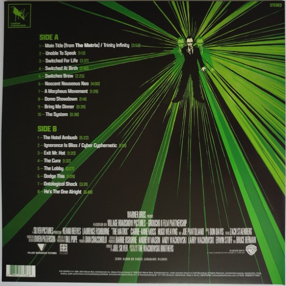 Don Davis: The Matrix - Original Motion Picture Score (Limited Edition) (Red & Blue Moon Phase Vinyl) - Plak Foto #2