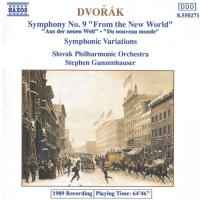 Slovak Philharmonic Orchestra, Antonin Dvořák, Stephen Gunzenhauser: Dvorak: Symphony No. 9, 'From the New World' - Symphonic Variations - CD