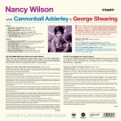 Nancy Wilson: With Cannonball Adderley & George Shearing - Plak Foto #2
