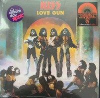 Kiss: Love Gun (Tangerine/Aqua Splatter Vinyl) - Plak