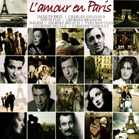 Çeşitli Sanatçılar: L'amour en Paris - Plak Foto #1