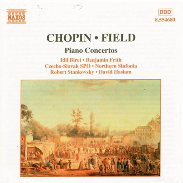 Chopin: Piano Concerto No. 2 / Field: Piano Concerto No. 1 - CD Foto #1