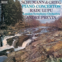 Radu Lupu, London Symphony Orchestra, André Previn: Schumann/ Grieg: Piano Concertos - Plak