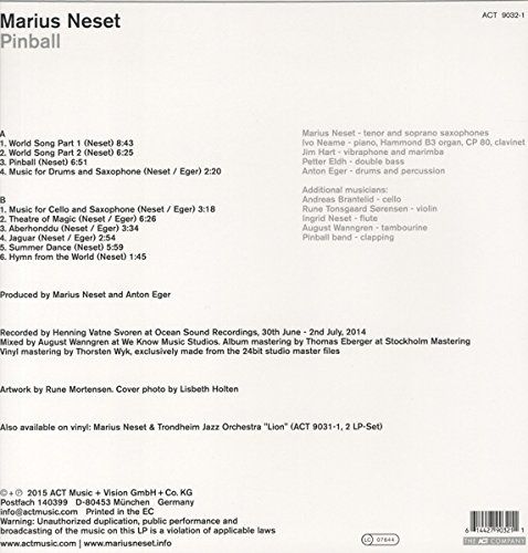 Marius Neset: Pinball - Plak Foto #2