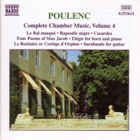 Poulenc: Bal Masque (Le) / Rapsodie Negre / Elegie - CD