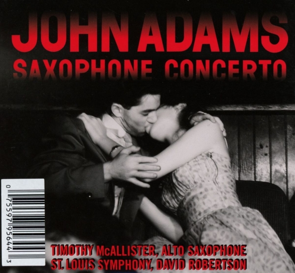 Timothy McAllister, Saint Louis Symphony Orchestra, David Robertson: John Adams: City Noir/ Saxophone Concerto - CD Foto #2