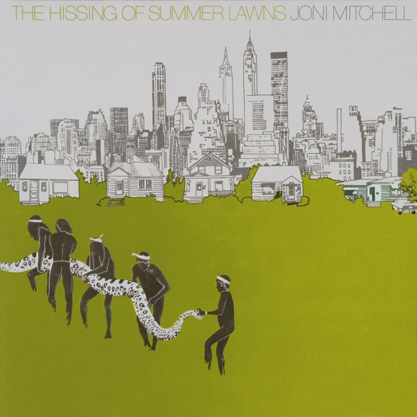 Joni Mitchell: The Hissing Of Summer Lawns - Plak Foto #1