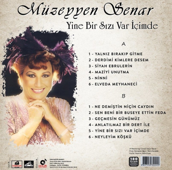 Müzeyyen Senar: Yine Bir Sızı Var İçimde - Plak Foto #2
