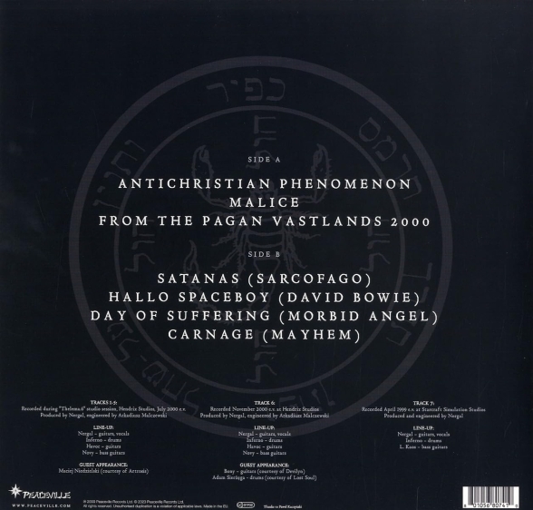 Behemoth: Antichristian phenomenon - Plak Foto #2