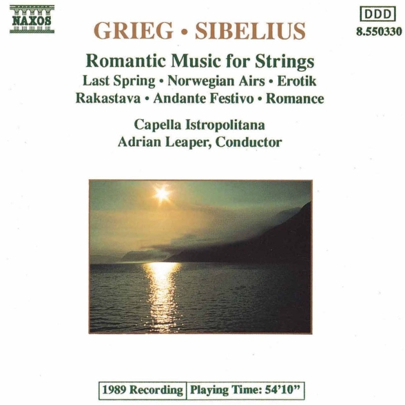 Capella Istropolitana: Grieg / Sibelius: Romantic Music for Strings - CD Foto #1