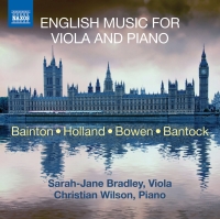 Sarah-Jane Bradley: English Music for Viola and Piano - CD