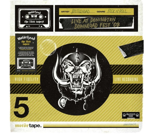 Motörhead: The Löst Tapes, Vol. 5 (Live At Donington, 2008) (Limited Edition) (Yellow Vinyl) - Plak Foto #1