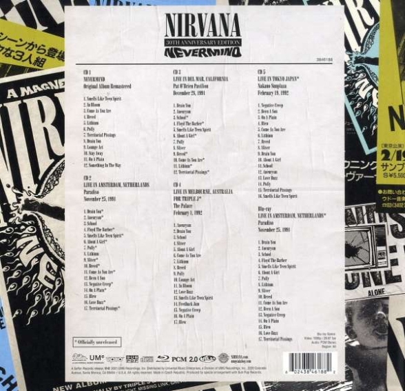 Nirvana: Nevermind (30th Anniversary Edition - Limited Boxset