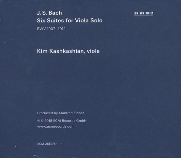 Kim Kashkashian: Bach: Six Suites For Viola Solo (BWV 1007–1012) - CD Foto #2