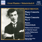 Beethoven: Piano Concertos Nos. 3 and 5 (Moiseiwitsch, Vol. 8) (1950, 1938) - CD Foto #1