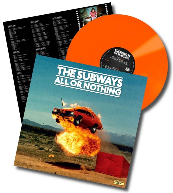 The Subways: All Or Nothing (Limited Numbered Anniversary Edition) (Orange Vinyl) - Plak Foto #1
