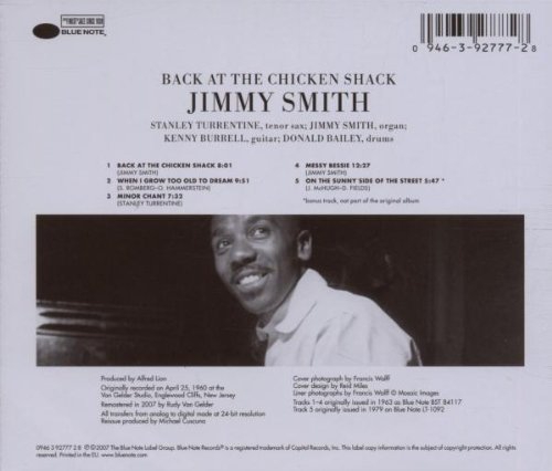 Jimmy Smith: Back At The Chicken Shack (Rudy Van Gelder Remasters) - CD Foto #2