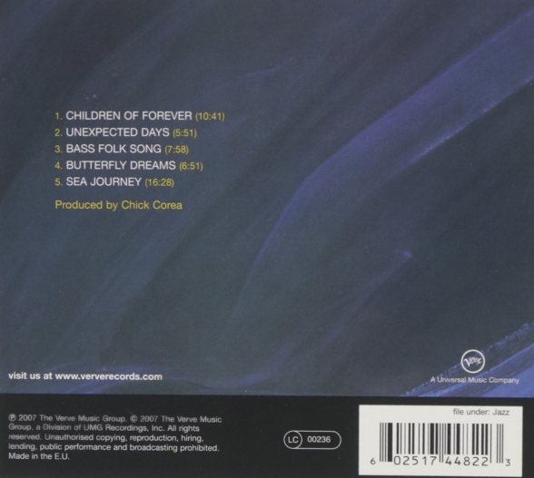Stanley Clarke: Children Of Forever - CD Foto #2