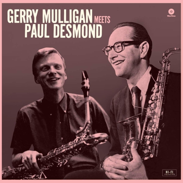 Gerry Mulligan, Paul Desmond: Gerry Mulligan Meets Paul Desmond + 1 Bonus Track! - Plak Foto #1