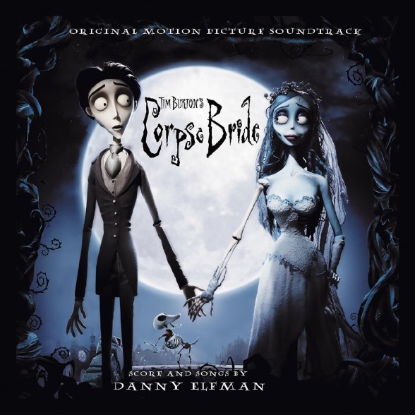 Danny Elfman: Corpse Bride (Blue Moon with Purple and Black Ghost Splatter Vinyl) - Plak Foto #1