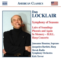 Locklair: Symphony of Seasons / Harp Concerto / Lairs of Soundings - CD