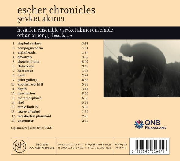 Şevket Akıncı: Escher Chronicles - CD Foto #2